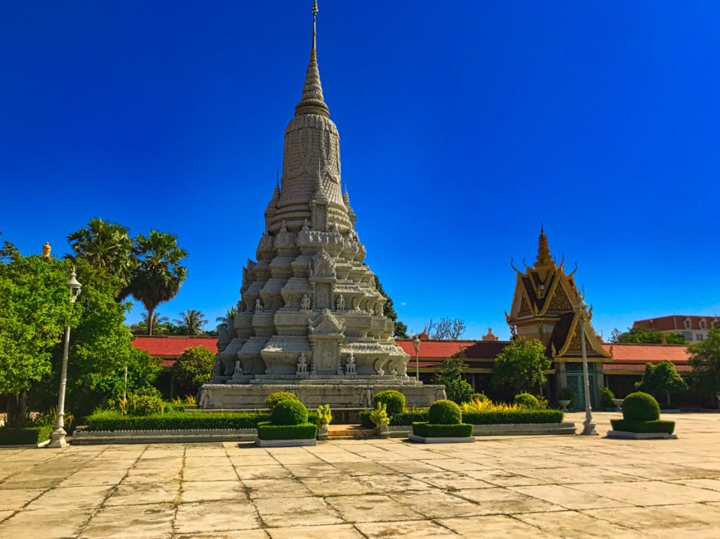 Phnom Penh Königspalast Königliche Gräber